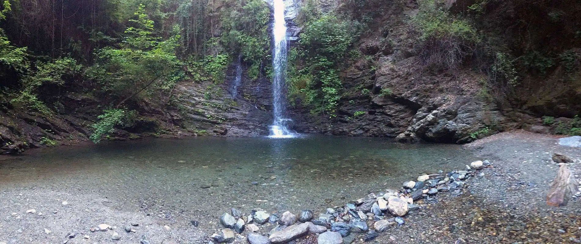 Cascade de la Struccia à Carcheto